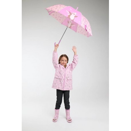 Impermeable "Pingüinos" Ysabel Mora niña