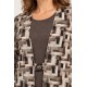 Vestido efecto doble mujer