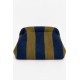 Bolso mano rayas pelo mujer