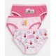 Pack 3 bragas niña Peppa Pig