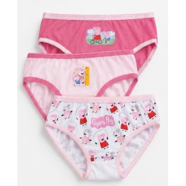 Pack 3 bragas niña Peppa Pig