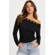 Camiseta asimétrica Tiffosi mujer
