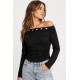 Camiseta asimétrica Tiffosi mujer