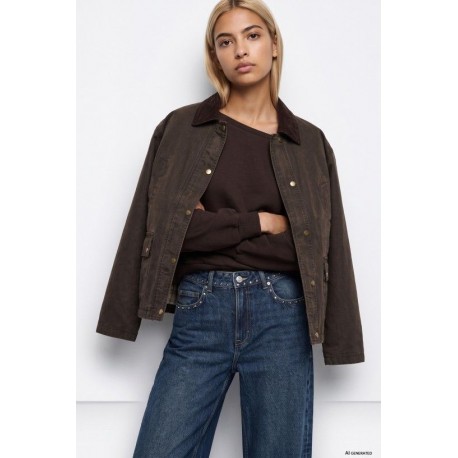 Parka encerada mujer Tiffosi
