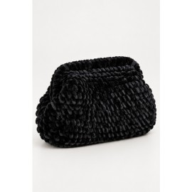 Bolso de mano terciopelo mujer