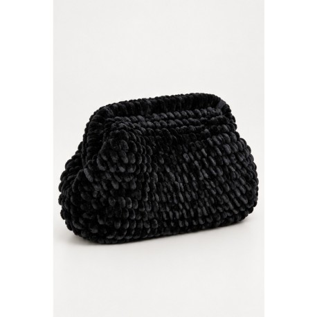 Bolso de mano terciopelo mujer