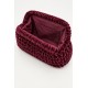 Bolso de mano terciopelo mujer