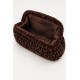 Bolso de mano terciopelo mujer