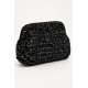 Bolso de mano terciopelo mujer
