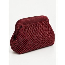 Bolso de mano brillo mujer