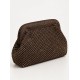 Bolso de mano brillo mujer