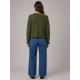 Chaqueta volante punto Pieces mujer