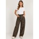 Tejano Wide Leg Leopardo mujer