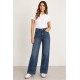 Tejano básico Wide Leg mujer