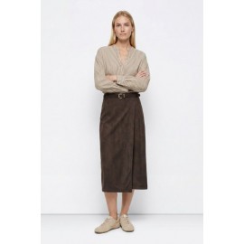 Falda midi+cinturón Tiffosi mujer