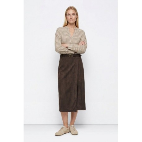 Falda midi+cinturón Tiffosi mujer