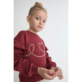 Sudadera corazón Street Monkey niña