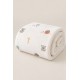 Manta bebé "Granja" Interbaby