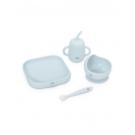 Set vajilla cuatro piezas silicona