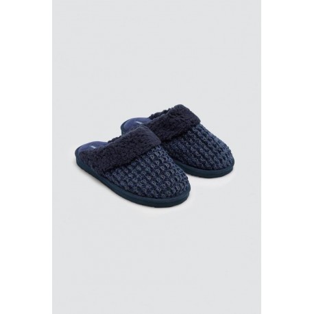 Zapatilla hombre borreguillo Ysabel Mora