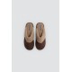 Zapatilla costura hombre Ysabel Mora