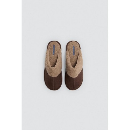 Zapatilla costura hombre Ysabel Mora