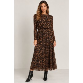 Vestido Animal Print mujer