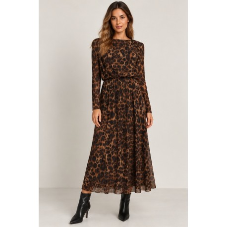 Vestido Animal Print mujer