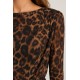 Vestido Animal Print mujer