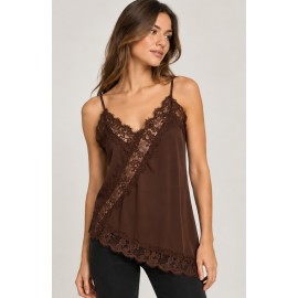 Top lencero asimétrico mujer