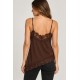 Top lencero asimétrico mujer
