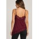 Top lencero asimétrico mujer
