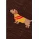 Calcetín hombre "Perros"