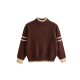 Jersey cuello semicisne Newness niña