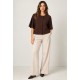 Chaqueta punto botones mujer
