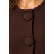 Chaqueta punto botones mujer