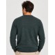 Jersey punto cuello caja hombre