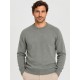 Jersey punto cuello caja hombre