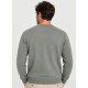 Jersey punto cuello caja hombre