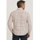 Camisas	 Camisa viyela hombre cuadros beige