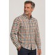 Camisa manga larga viyela hombre cuadros