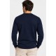 Jersey punto cuello pico hombre