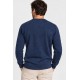 Jersey punto cuello pico hombre