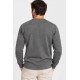 Jersey punto cuello pico hombre