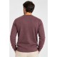 Jersey punto cuello pico hombre