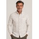 Camisa hombre cuadros manga larga viyela