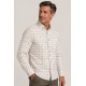 Camisa hombre cuadros manga larga viyela