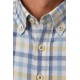 Camisa cuadros hombre manga larga