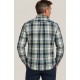 Camisa cuadros manga larga hombre