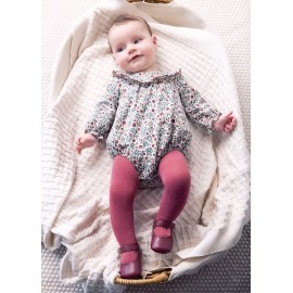 Pelele estampado+leotardo Mayoral bebé